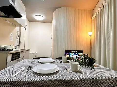Apartment New! Near Kishisato St- 1 Building Rent -3 Rooms 8 People Osaka