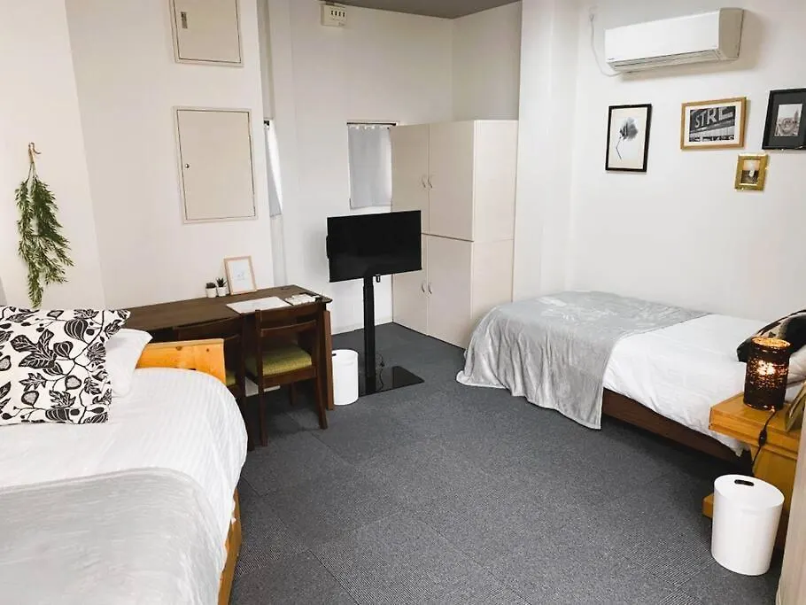 New! Near Kishisato St- 1 Building Rent -3 Rooms 8 People Osaka Apartment