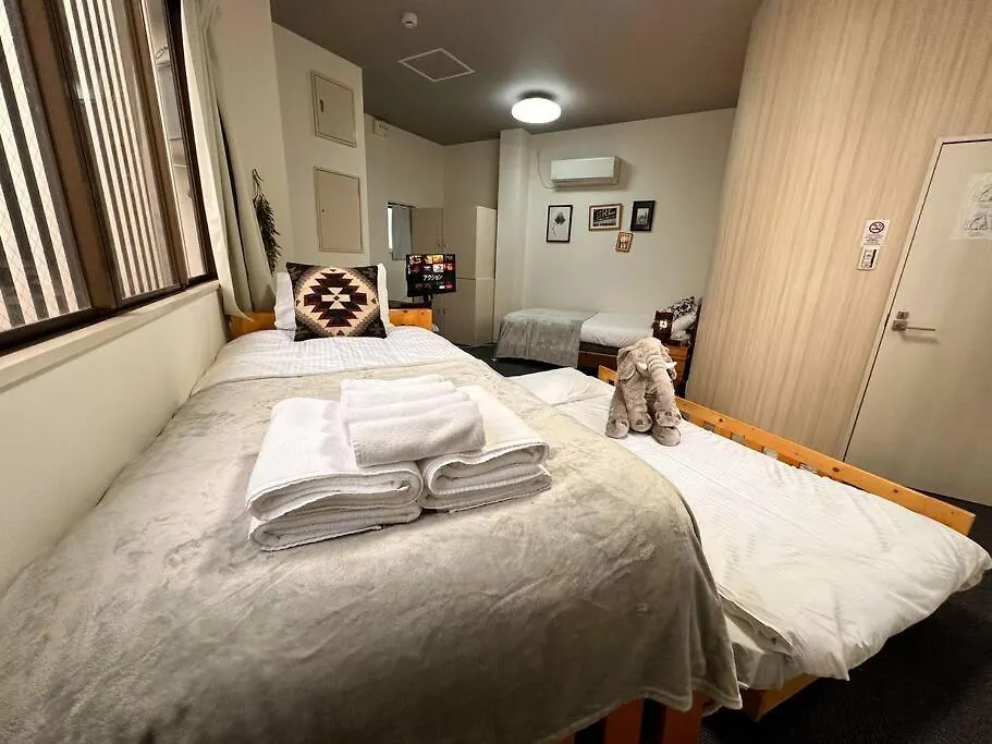 New! Near Kishisato St- 1 Building Rent -3 Rooms 8 People Osaka Apartment